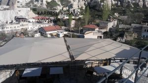 Nevşehir göreme suit hotel özel tasarım tente