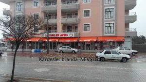 Aksaray dinler avm mafsallı tente