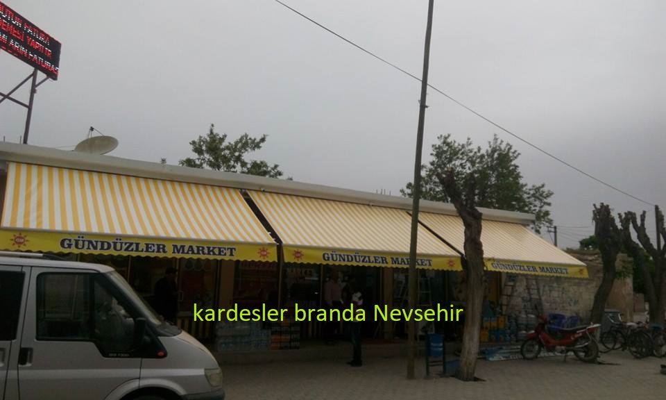 Gündüzler Market Mafsallı Tente